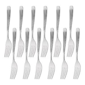 Set Juego 12 Tenedores Acero Inoxidable Athenas Tramontina
