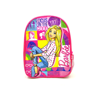 Mochila Escolar Barbie Con Rueditas Infantil Wabro
