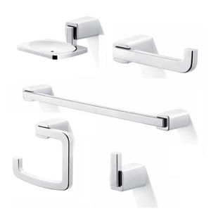 Kit Para Baño 5 Piezas De Plastico