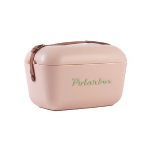 Conservadora Polarbox 20lts Rosa con asa Marron 111299