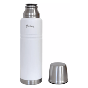 Termo acero inox  Hudson Blanco 1l