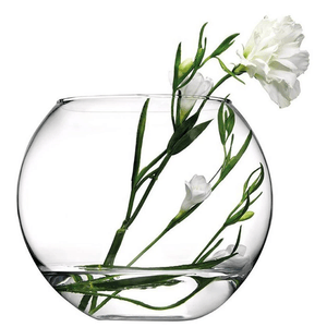 Florero de Vidrio Botanica Altura 19 cm Redondo Pasabahce