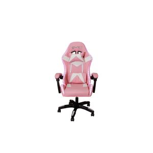 Silla Gamer Syx GCS02 Rosa con Blanco