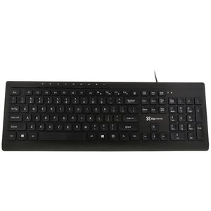 Teclado Klipxtreme Brújula Multimedia Ultradelgado Esp USB