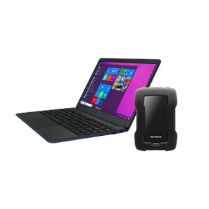 Combo Notebook X-view Novabook V7 + Disco Duro Externo Adata 1tb