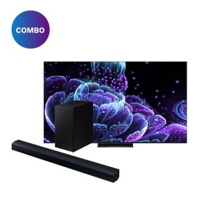 Tv Smart Mini Led Tcl 4k Q Led 65" + Barra De Sonido Samsung Hw-c450