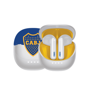 Auriculares In Ear X-View Boca Juniors Bluetooth Blanco