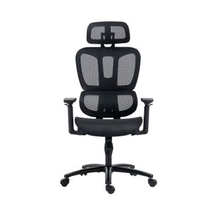 Silla Oficina Microcase Big Boss V2 Mesh Negra