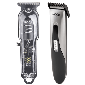 Set De Barberia Kanji Cortadora de Pelo y Barba CBCL601 CBCL602