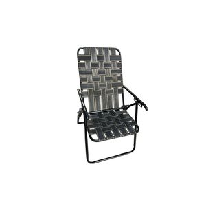 Reposera Plegable Descansar 5 Pos 80042 Negro Dorado