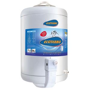Termotanque A Gas Natural Ecotermo Le51 Carga Inferior 51lts