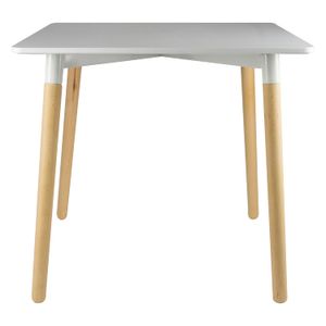 Mesa Eames 70x70 Cuadrada Comedor Bar Madera Nórdica