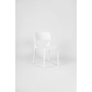 Sillas Smile X4 Comedor/jardin Apilables Exterior
