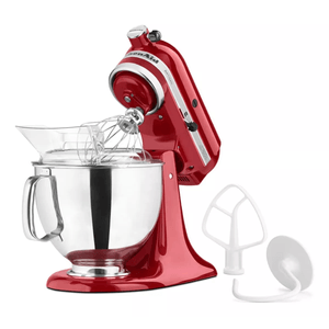 Batidora Kitchenaid Artisan 4,8 Lts Roja Rksm150psrer