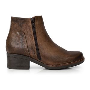 BOTA JUDSON CHOCOLATE ZAPATO CUERO MUJER BORCEGO