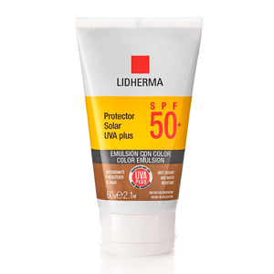 Lidherma Protector Solar UVA Plus SPF 50 CON COLOR