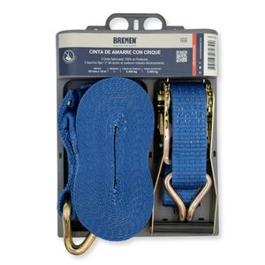 Cinta de Amarre c/crique 10m x 50mm [5.000kg] x 1 Uni BREMEN® 7939