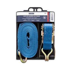 Cintas de Amarre con Crique 8m x 50mm [5.000kg] x 1 Uni BREMEN® 7693