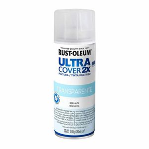 Ultra Cover 2X Pintura Multiuso en Aerosol Protección Transparente/Barniz Acabado Brillante
