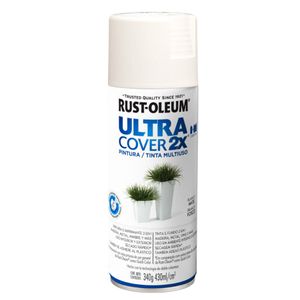 Ultra Cover 2X Pintura Multiuso  Rust-Oleum en Aerosol Acabado Mate Blanco