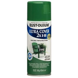 Ultra Cover 2X Pintura Multiuso  Rust-Oleum en Aerosol Acabado Brillante Verde Claro