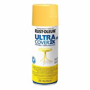 Ultra Cover 2X Pintura Multiuso  Rust-Oleum en Aerosol Acabado Brillante  Amarillo Sol