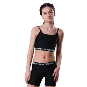 Top Atomik Stripe Kids Niños Training Negro