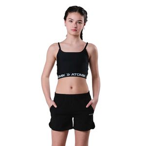Short Atomik Aqua Kids Niños Moda Negro