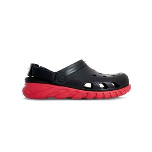 Zuecos Crocs Duet Max II Clog Unisex Moda Negro