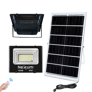 REFLECTOR SOLAR NEXUM 100W  BLANCO CÁLIDO PARA EXTERIORES