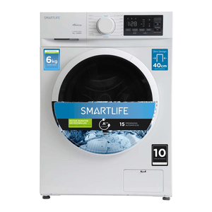 Lavarropas Automatico Smartlife 6kg Inverter Slim Design