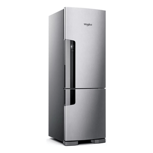 Heladera Whirlpool Inverter WRE44BK 397 Lts No Frost Gris oscuro