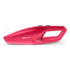 Aspiradora De Mano Recargable Usb 60w Sin Bolsa Ultracomb Color Rosa