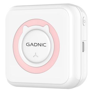 Mini Impresora Portátil Rosa Gadnic Instantánea Para Fotos Bluetooth