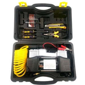Compresor 12v Portátil 60Lt/min 150psi Doble Pistón Inflador Multipropósito