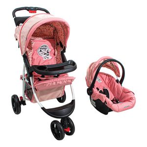 Coche Cuna 33417ts 3 Ruedas Huevito Butaca Minnie Lh