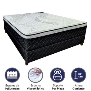 Conjunto Kavanag Meridia Espuma Alta Densidad 45 Kg c/Visco
