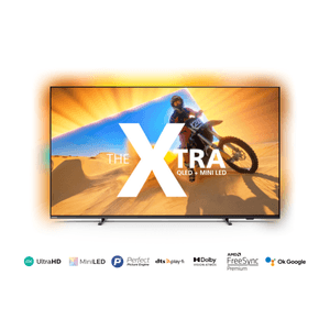 Google Tv Philips Xtra Qled 4k 65'' Borderless Con Ambilight