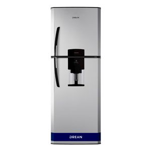 Heladera Drean HDR400F41S Plata 396 Litros Ciclica Con Dispenser