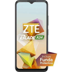 Celular Liberado ZTEBLADE A34 Gris 64 GB