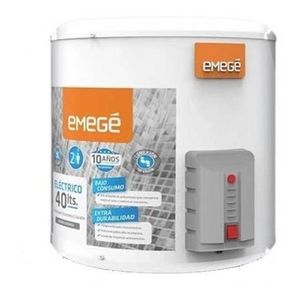 Termotanque Eléctrico Emege 40 Lt TTQE40EM Conexión Inferior