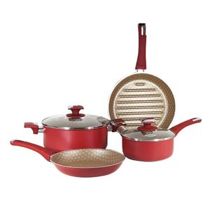 BATERÍA DE COCINA JOVIFEL RIVOLI SOFT ANTIADHERENTE