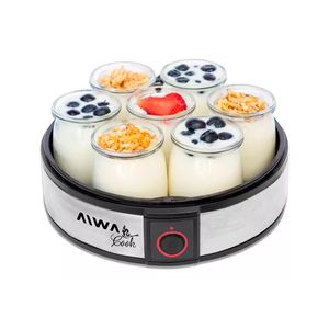 Yogurtera Aiwa-E.S. AW-YG715 1.2 Litros 7 Frascos Acero