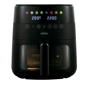 Freidora de Aire ATMA con Visor FR248ABP 8Lts Negro