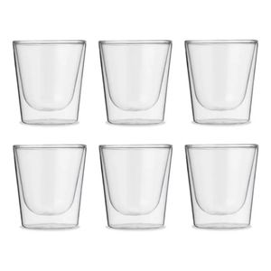 Set x 6 Vasos DELUXE Double Wall 150 ML