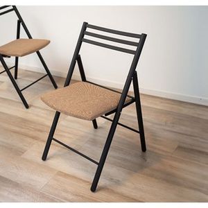 SILLA PLEGABLE NEO 80cm x 44cm x 50cm. - Color ROBLE ATAKAMA