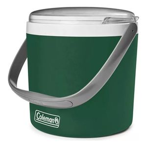 Conservadora Coleman Hielera 9qt Verde Tapa Acrílica Manija