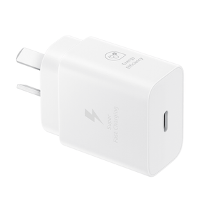 Samsung Cargador Fast Charge 25W Blanco sin Cable EP-T2510NWSGAR