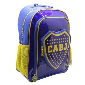 Mochila Boca Jr 18' Espalda Cresko Bo284