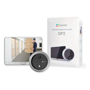 Portero Eléctrico Inalám. Ezviz Dp2 Cámara Visor Wifi 1080p